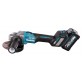 Makita GA023GM201 XGT leņķa slīpmašīna 2x4 Ah MAKPAC